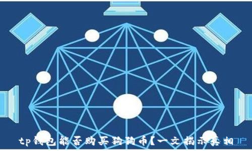   
tp钱包能否购买狗狗币？一文揭示真相