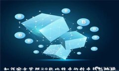 如何安全管理20枚比特币的